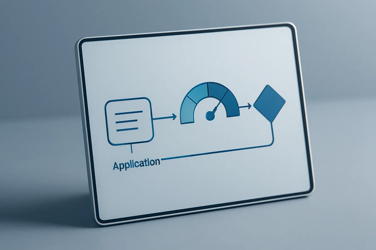 Automated credit decisioning and underwriting workflow in lending software