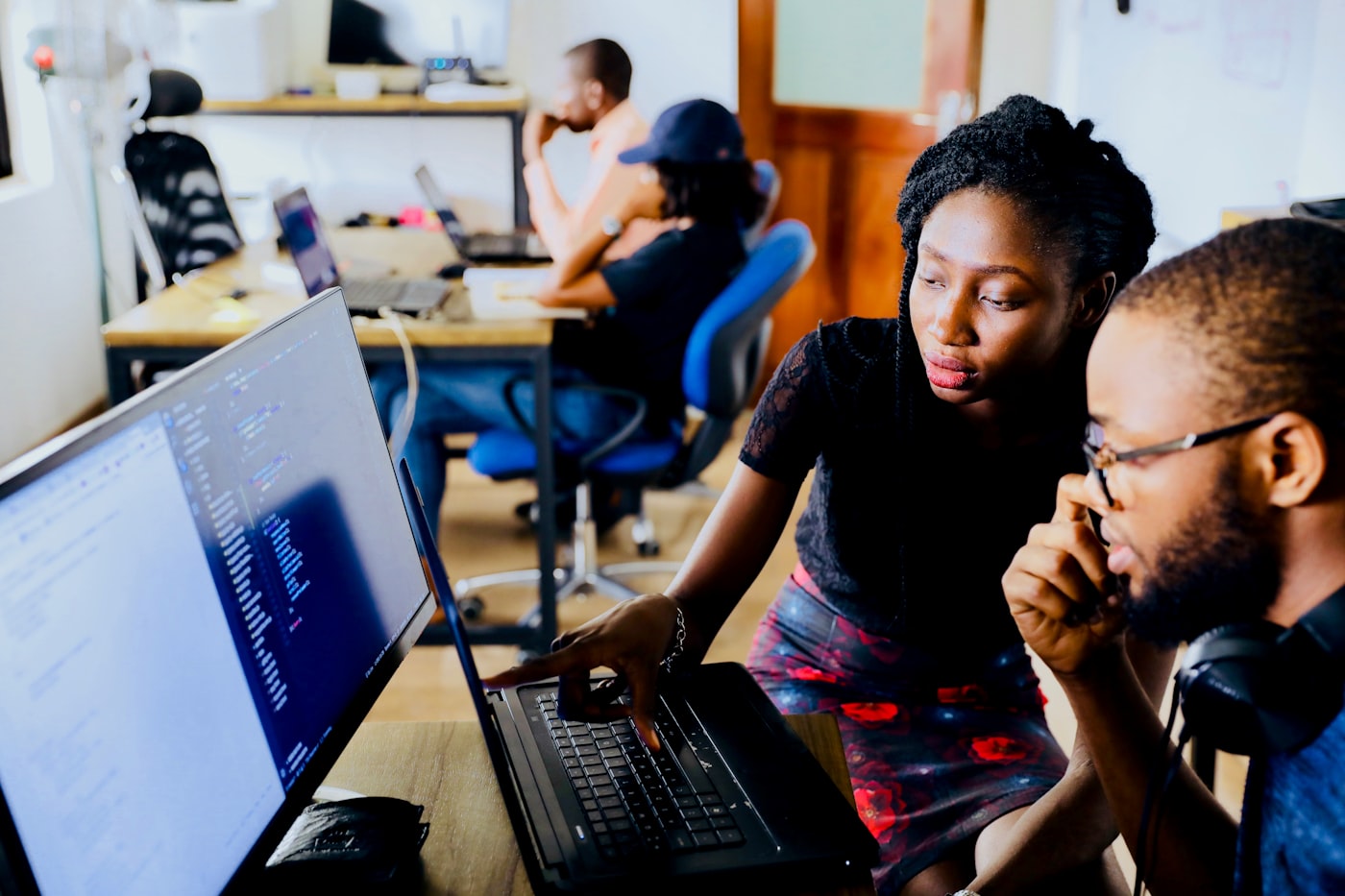 AI engineering team reviewing an agent system