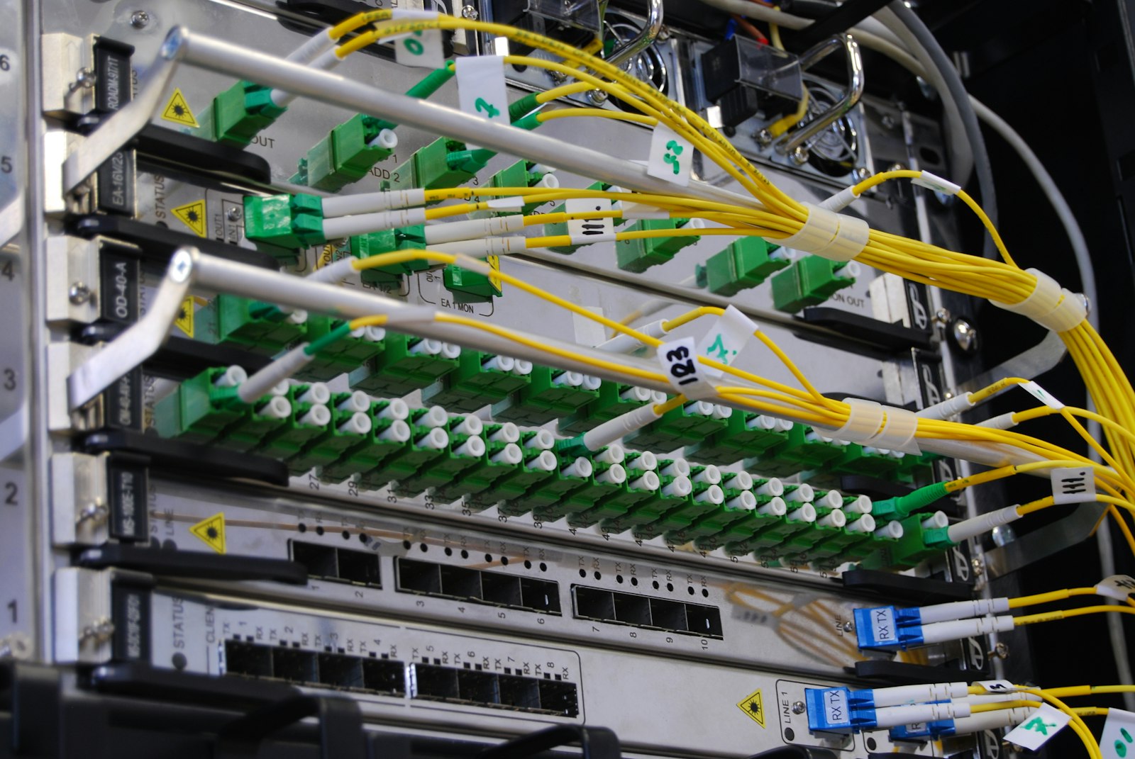 Enterprise data centre infrastructure illustrating the scale at which build vs buy decisions carry long-term cost implications