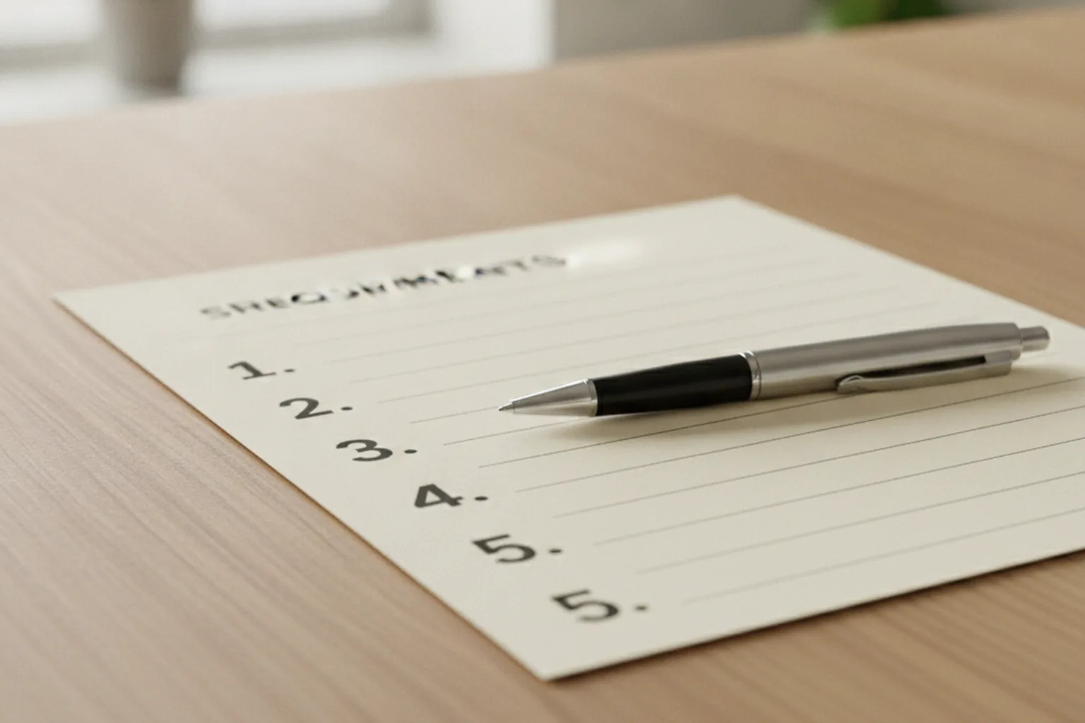 Software development RFP requirements checklist
