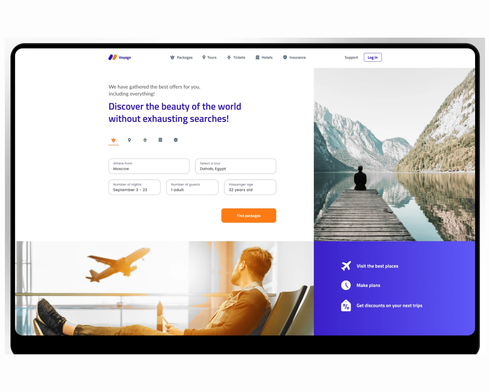Travel-planning platform case study cover