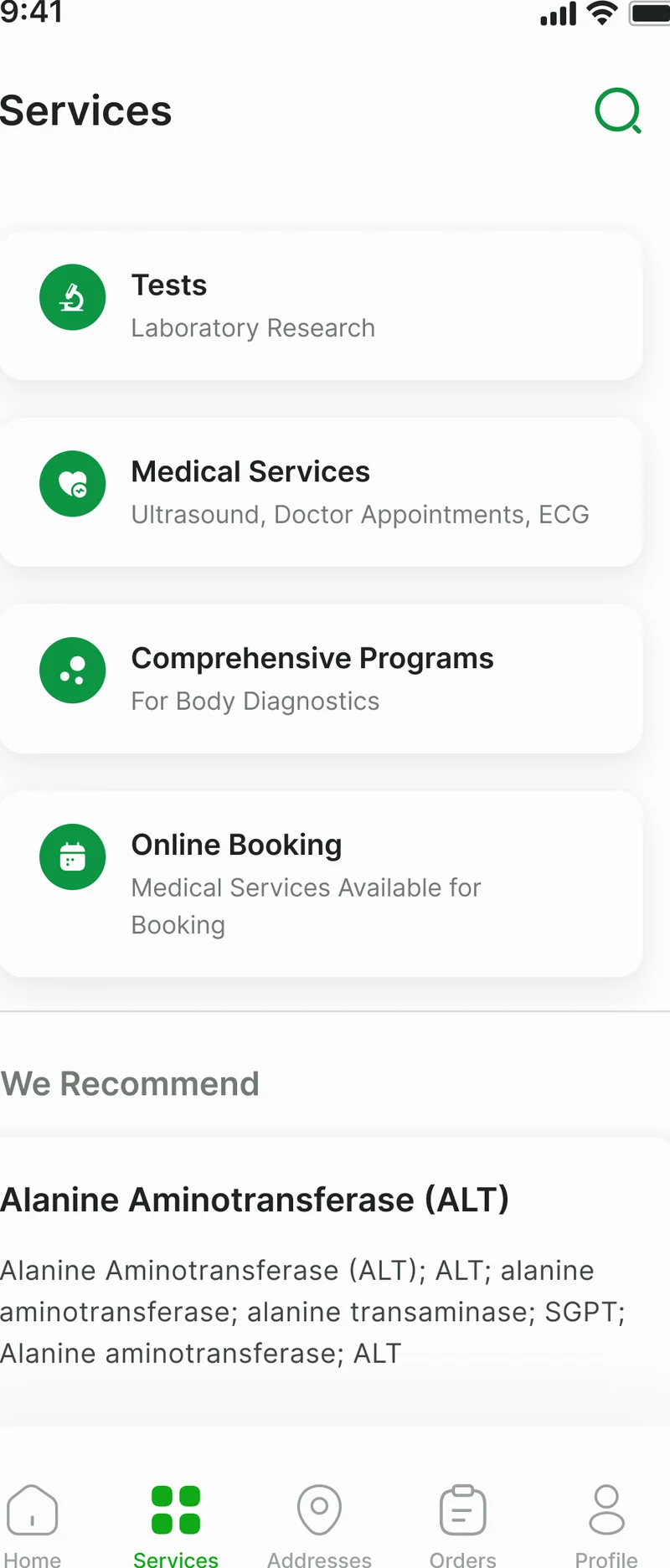Unilab scheduling and accounting adapter services — Symfony backend, US and EU healthcare compliance posture