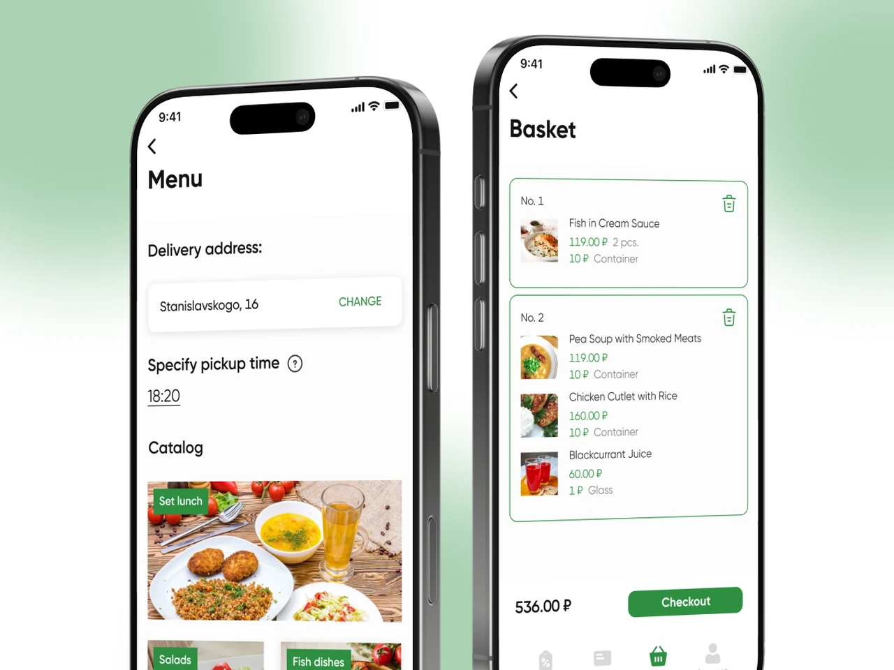 Vilka-Lozhka restaurant ordering app case study cover